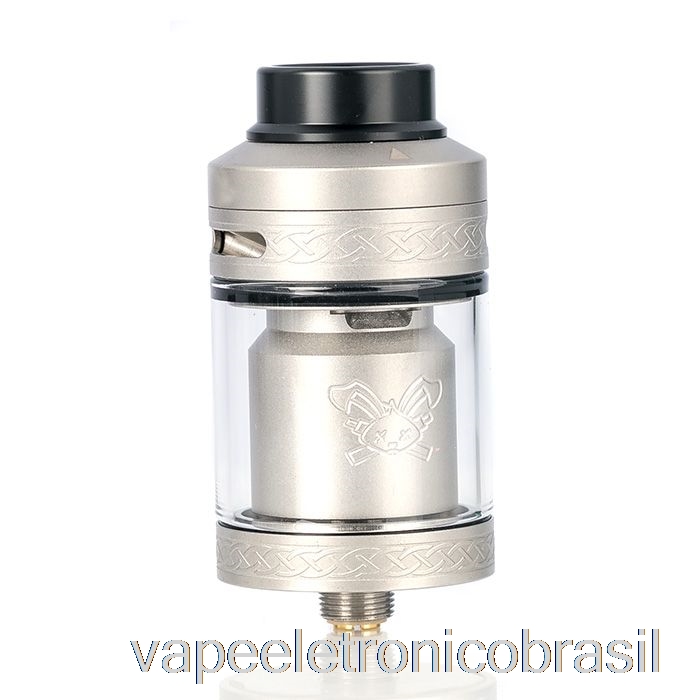 Vape Vaporesso Hellvape Dead Coelho V2 25mm Rta Prata Fosca